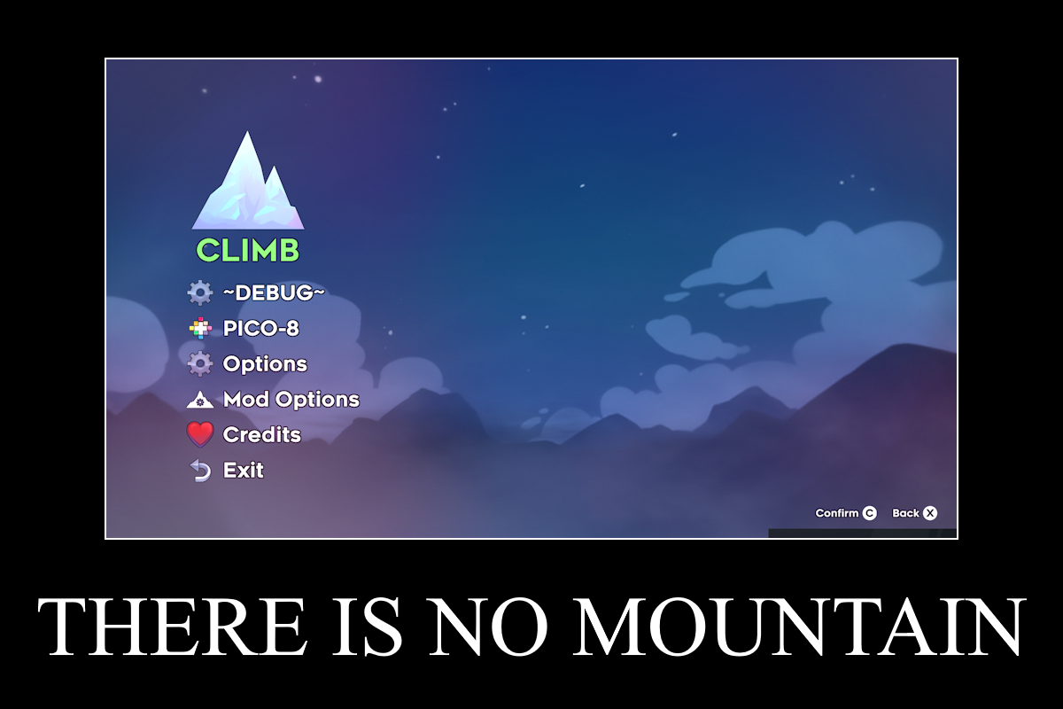 THERE IS NO MOUNTAIN